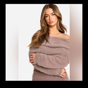 Leith Off-the-Shoulder Sweater, Size XS